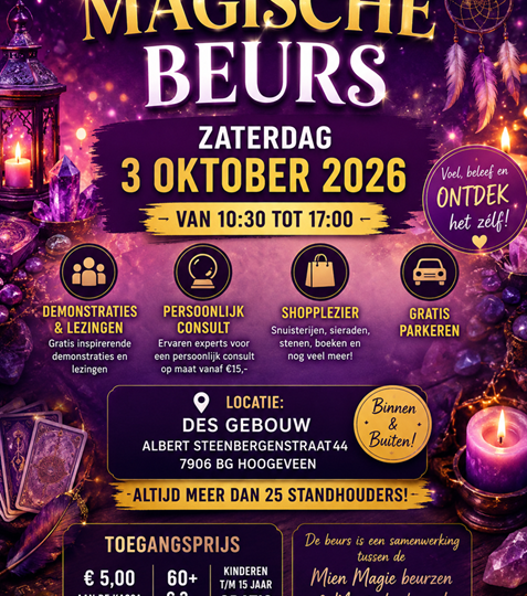 Magische beurs 3 oktober